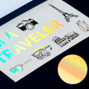 金ホログラム箔