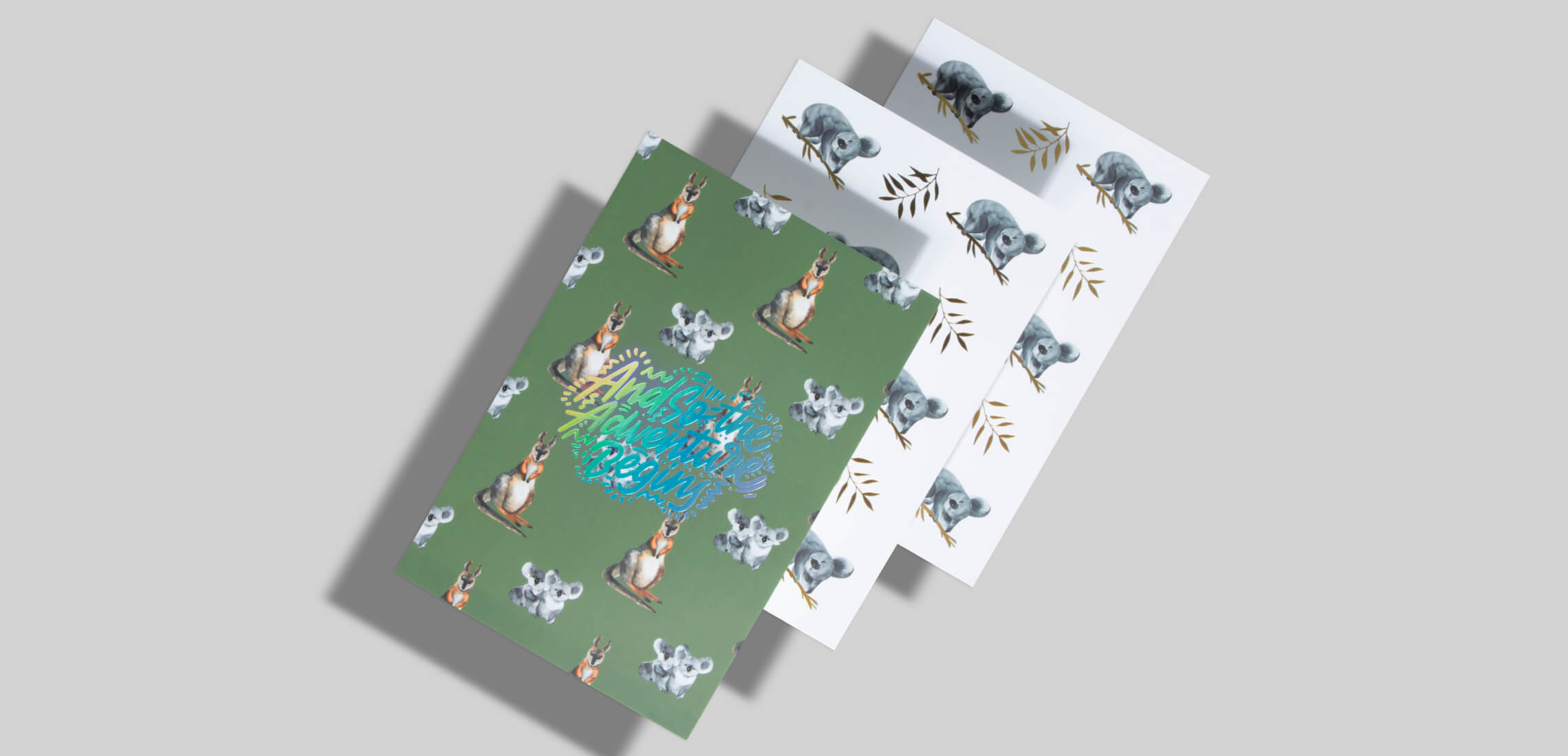 Foil Stamped/Raised Letter Postcards