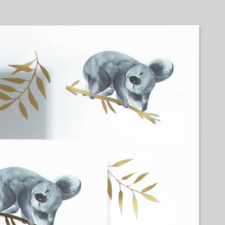 Foil Stamped/Raised Letter Postcards