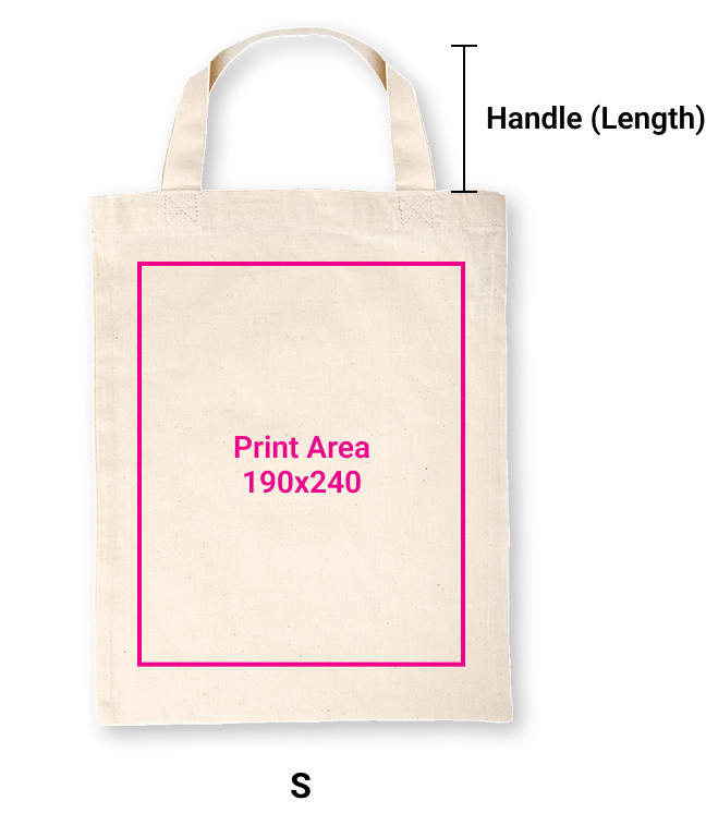 S size tote bag
