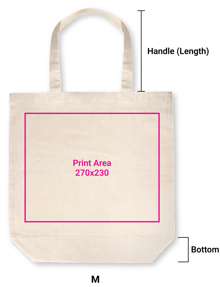 M size tote bag